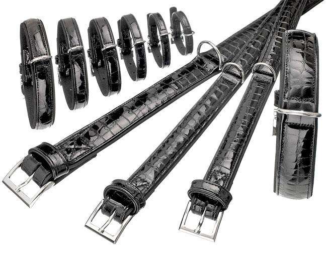Karlie BUFFALO KROKO Büffelleder-Halsband - Schwarz - 10 mm, 24 cm 24850 z1.jpg