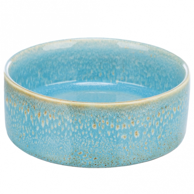 Trixie Keramiknapf mit Musterung - blau - 0,4 l/ø 13 cm 25112.jpg