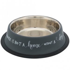 Trixie Edelstahlnapf Home für Hunde – 0,9 l/ø 23 cm