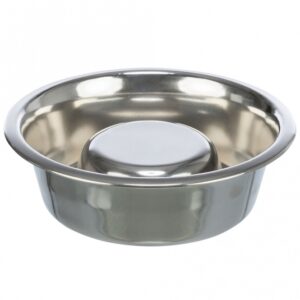 Trixie Slow Feeding Edelstahlnapf – 1,1 l/ø 21 cm