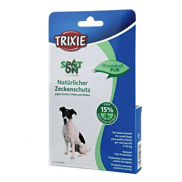 Trixie Spot-On Natürliches Zeckenmittel f. kleine Hunde 25342 trxi.jpg