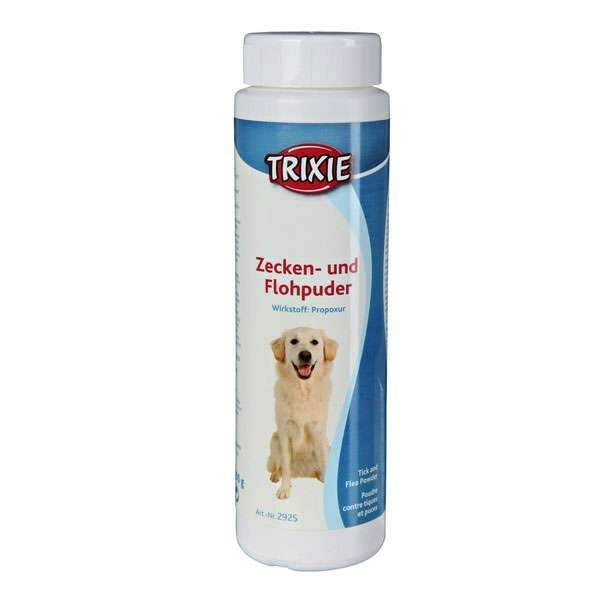 Trixie Zecken- und Flohpuder für Hunde – 100 g