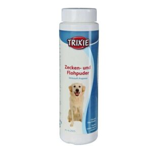 Trixie Zecken- und Flohpuder für Hunde – 100 g