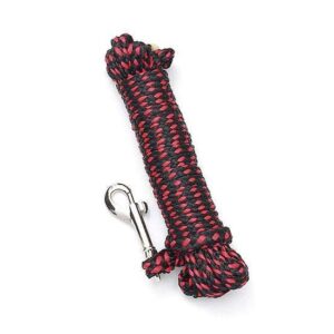 Karlie ASP Suchleine – Schwarz-Rot – 8 mm, 5 m