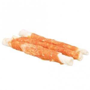 Trixie Denta Fun Chicken Chewing Rolls – 17cm / 3 Stück