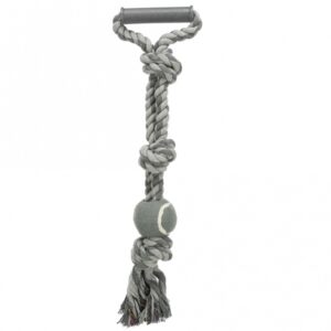 Trixie Spieltau mit Tennisball – 50 cm
