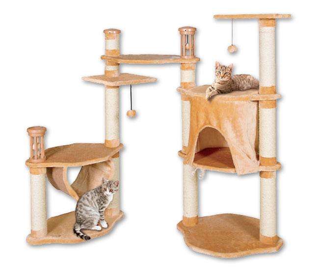 Karlie CATS EMPIRE Kratzbaum LUXOR - Beige 33370 z1.jpg