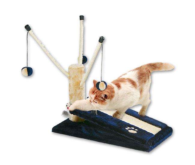 Karlie TREND LINE Kratzbaum KITTY KIDZ 1 - Blau 34532 z1.jpg