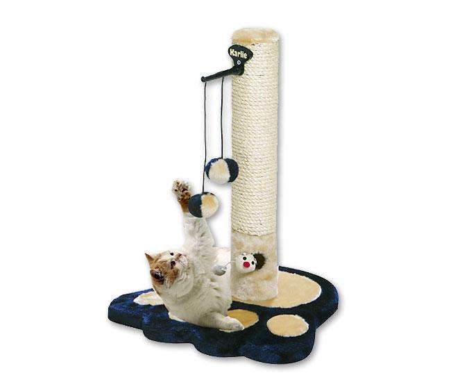 Karlie TREND LINE Kratzbaum KITTY KIDZ 2 - Blau 34534 z1.jpg