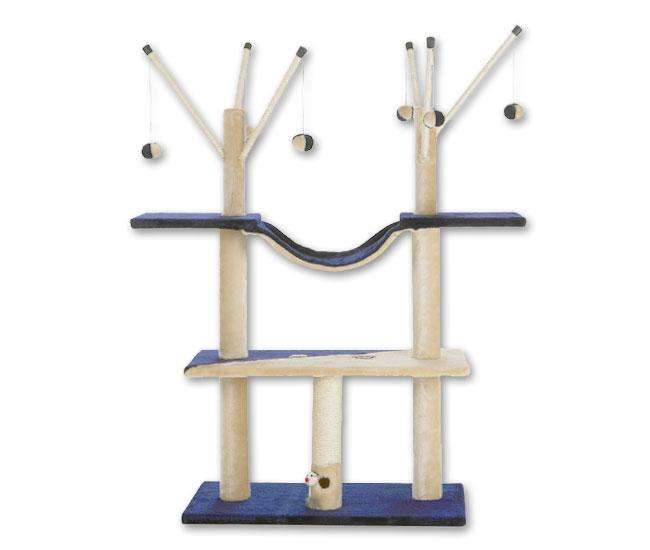 Karlie TREND LINE Kratzbaum KITTY KIDZ 6 - Blau 34542 z1 1.jpg