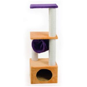 Karlie Kratzbaum Viola Color – Lila/Gelb