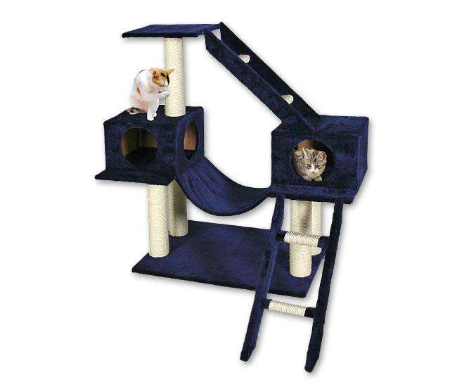 Karlie BASIC LINE Kratzbaum MEDICI - Blau 34681 z1.jpg