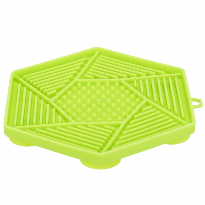 Trixie Lick’n'Snack Matte sechseckig mit Saugnäpfen 34980 1.jpg