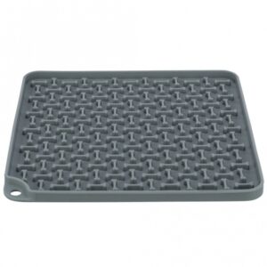 Trixie Lick’n’Snack Matte quadratisch, dunkelgrau