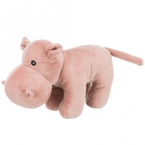 Trixie Hundespielzeug Nilpferd aus Plüsch – 25 cm