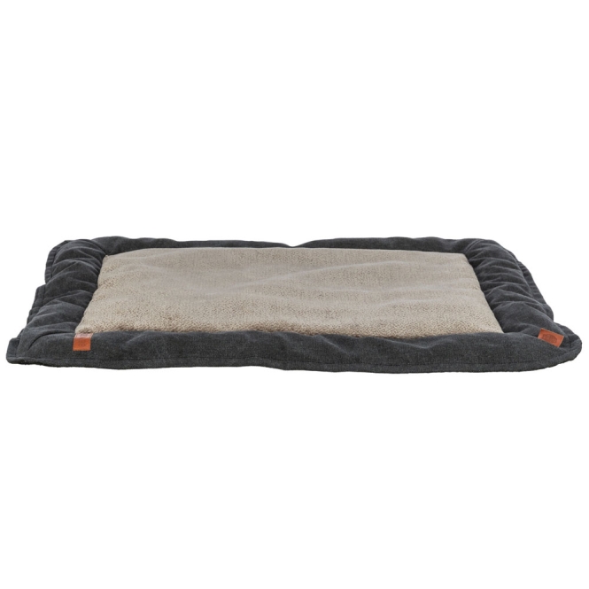 Trixie BE NORDIC Liegematte Föhr - schwarz/sand - 70 × 55 cm 36507.jpg