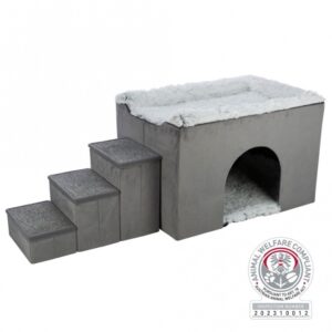 Trixie Höhle Harvey mit Treppe – 154 × 60 × 60 cm