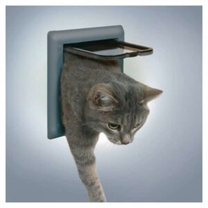 Trixie Katzentür FreeCat Classic 2-Wege – Grau
