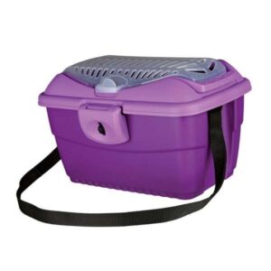 Trixie Kleintier-Transportbox Mini-Capri – lila/violett