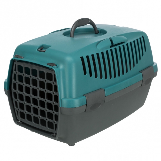 Trixie Transportbox Capri I – dunkelgrau/petrol