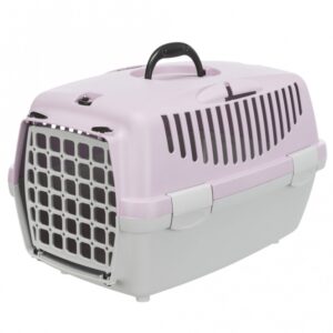 Trixie Transportbox Capri I – hellgrau/flieder