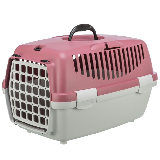 Trixie Transportbox Capri I - hellgrau/altrosa 39815.jpg
