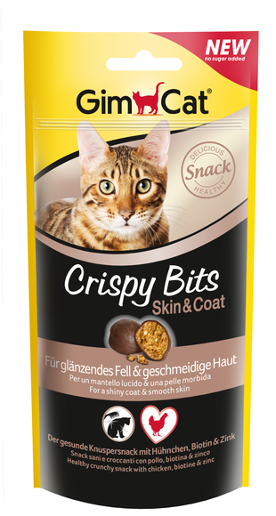 GimCat Crispy Bits Skin & Coat, 40 g 4002064418544.png
