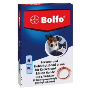 Bolfo Zecken- und Flohschutzband für Katzen und kleine Hunde, 35 cm