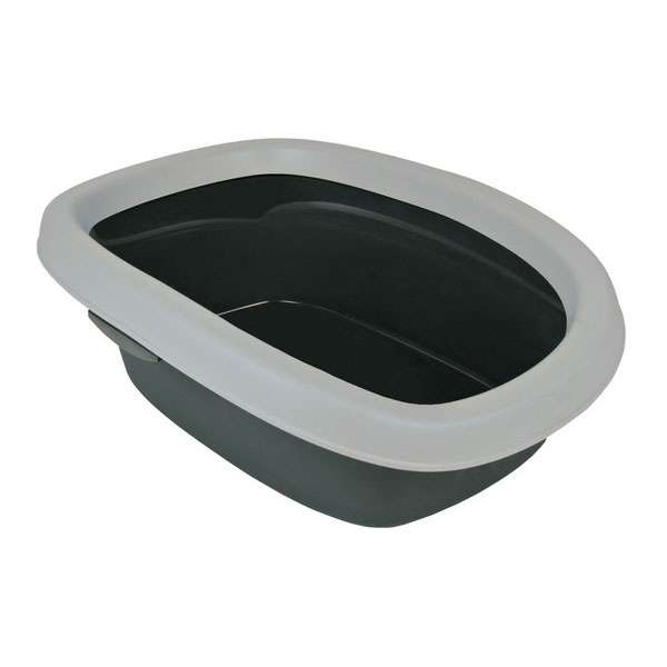Trixie Katzentoilette Carlo 1 – grau/hellgrau