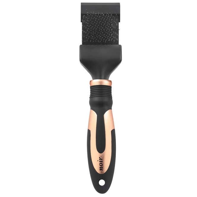 EBI Noir flexible Slicker-Bürste – 20,5 x 4,3cm