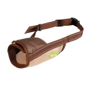 EBI Netz-Maulkorb – braun – S – 14-28cm / Ø16-20cm