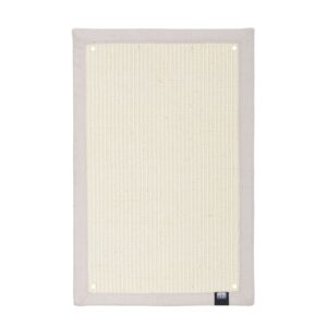 EBI Eck-Kratzmatte Krappa – 58 x 38cm – weiß