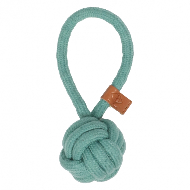 D&D Knotenball mit Schlaufe Harper - blau - 18,5 x 6cm 4047059480298 prd webl1.jpg