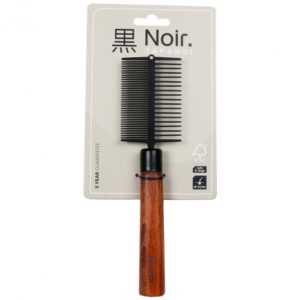 EBI Noir Japandi Entwirrungskamm – doppelseitig