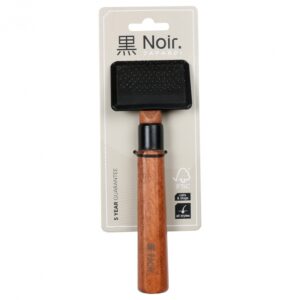 EBI Noir Japandi Slicker-Bürste – S – 18 x 6 x 3cm