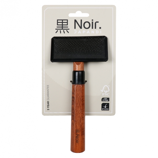 EBI Noir Japandi Slicker-Bürste - M - 18 x 9 x 3cm 4047059481097 pck webl.jpg