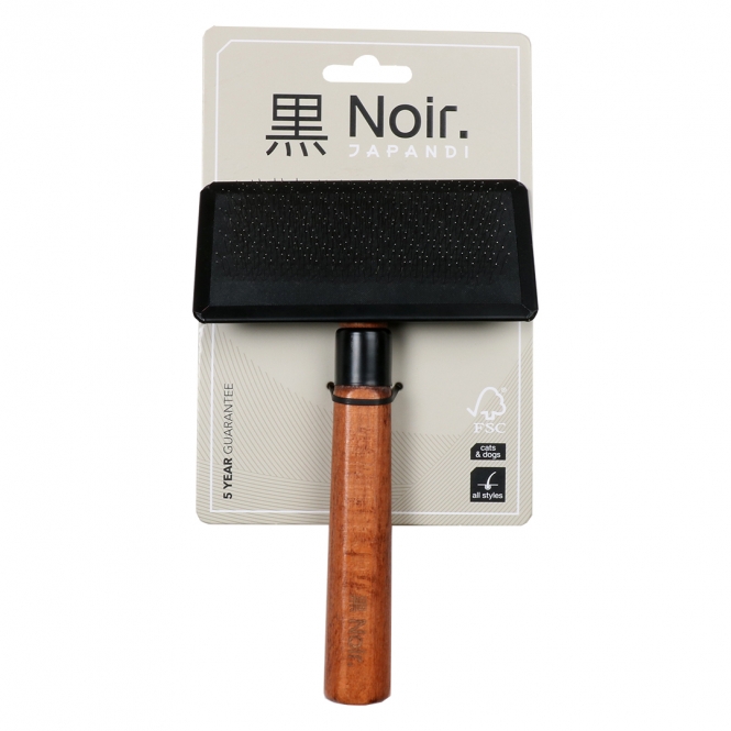 EBI Noir Japandi Slicker-Bürste - L - 18,5 x 11,5 x 3cm 4047059481103 pck webl.jpg