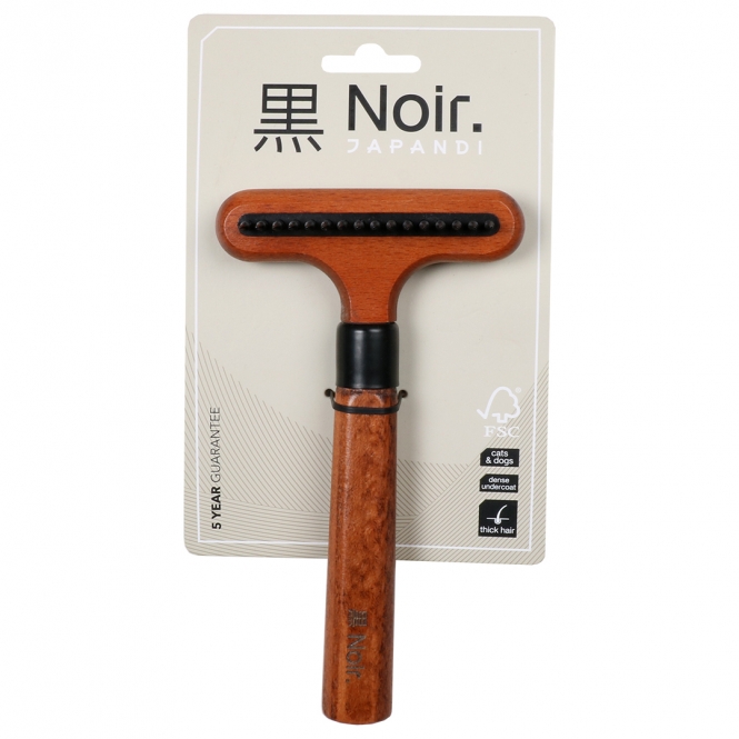 EBI Noir Japandi Entwirrungsharke mit rotierenden Zinken 4047059481110 pck webl.jpg