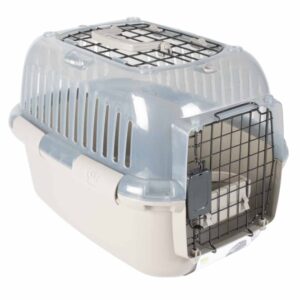EBI Transportbox Adventurer – transparent/grau – 57x38x38cm – max. 12kg