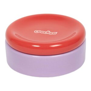 Coockoo Futternapf FUNKY FEEDING – rot/violett