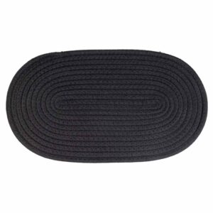 D&D Napfunterlage Phil – Schwarz – 55 x 32 cm