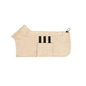 EBI Noir Japandi Bademantel – beige – M – 67x37cm