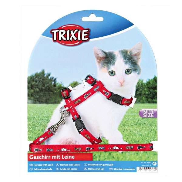 Trixie Kätzchen-Garnitur mit Katzenmotiv 4144 trxi.jpg