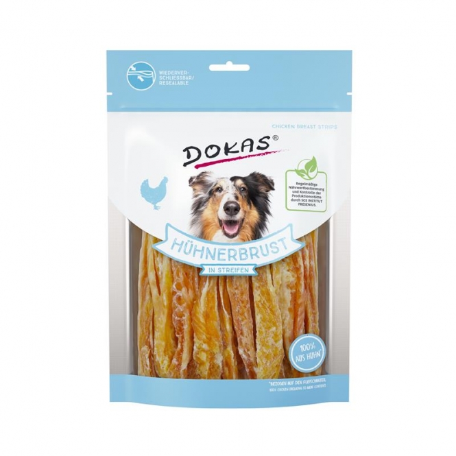 Dokas Dog Snack Hühnerbrust in Streifen 250g 4251276200571.jpg