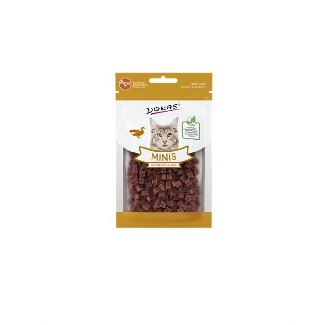 Dokas Cat Snack Minis Entenbrust & Lachs 30g 4251276204142.jpg