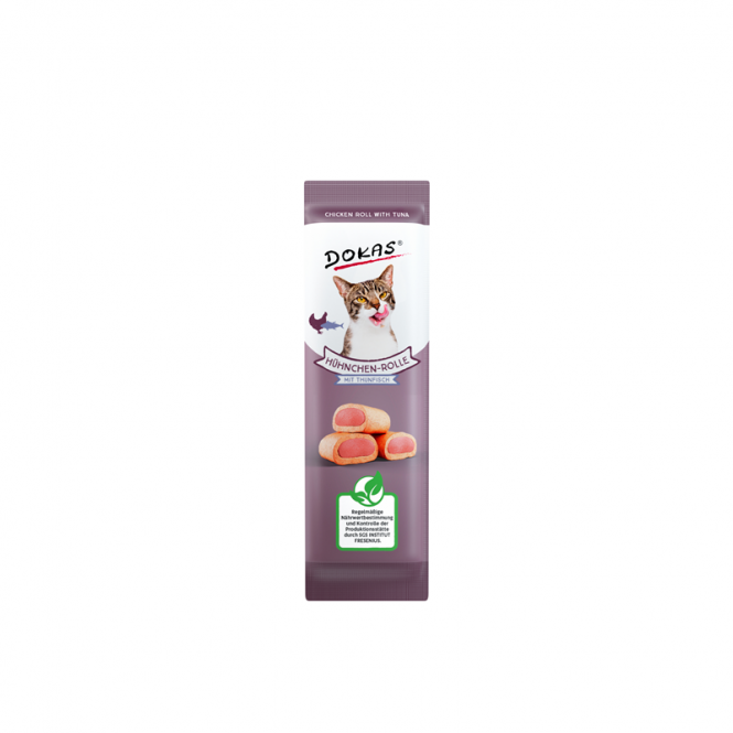 Dokas Cat Snack Hühnchen-Rolle mit Thunfisch 10g 4251276204869.png