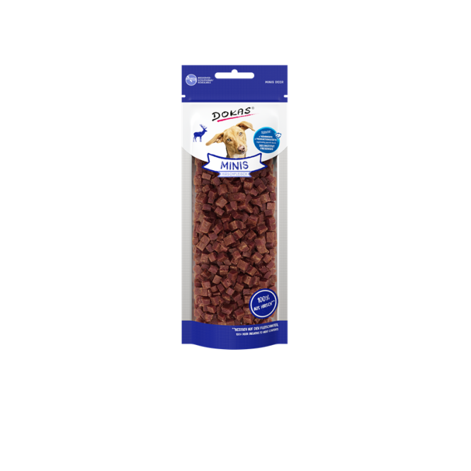 Dokas Dog Snack Minis Hirschfleisch 60g 4251276205460.png