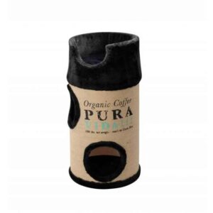 D&D Kratztonne Cat-Dome PURA VIDA – Schwarz