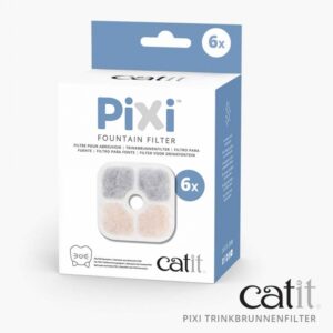 Catit PIXI Trinkbrunnenfilter – 6er Pack