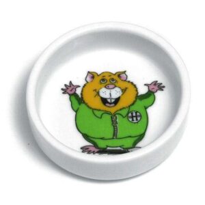 Karlie Runder Keramik-Napf für Hamster und Mäuse – 100 ml